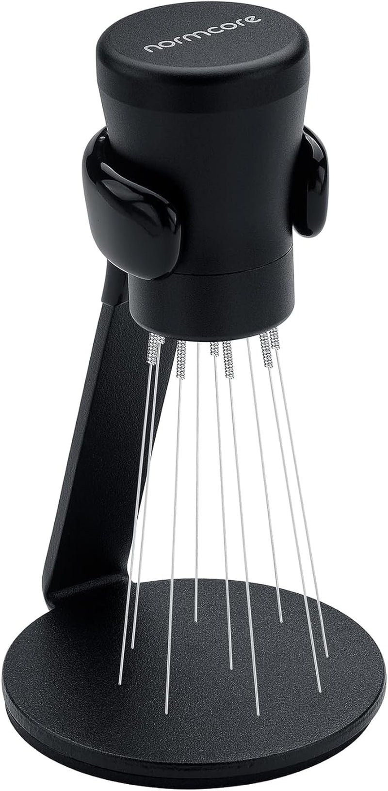 WDT Distribution Tool V2.1 with Stand - 0.23Mm 8 Prong Espresso Distribution Tool - Magnetic Coffee Stirrer with 16 Extra Needles