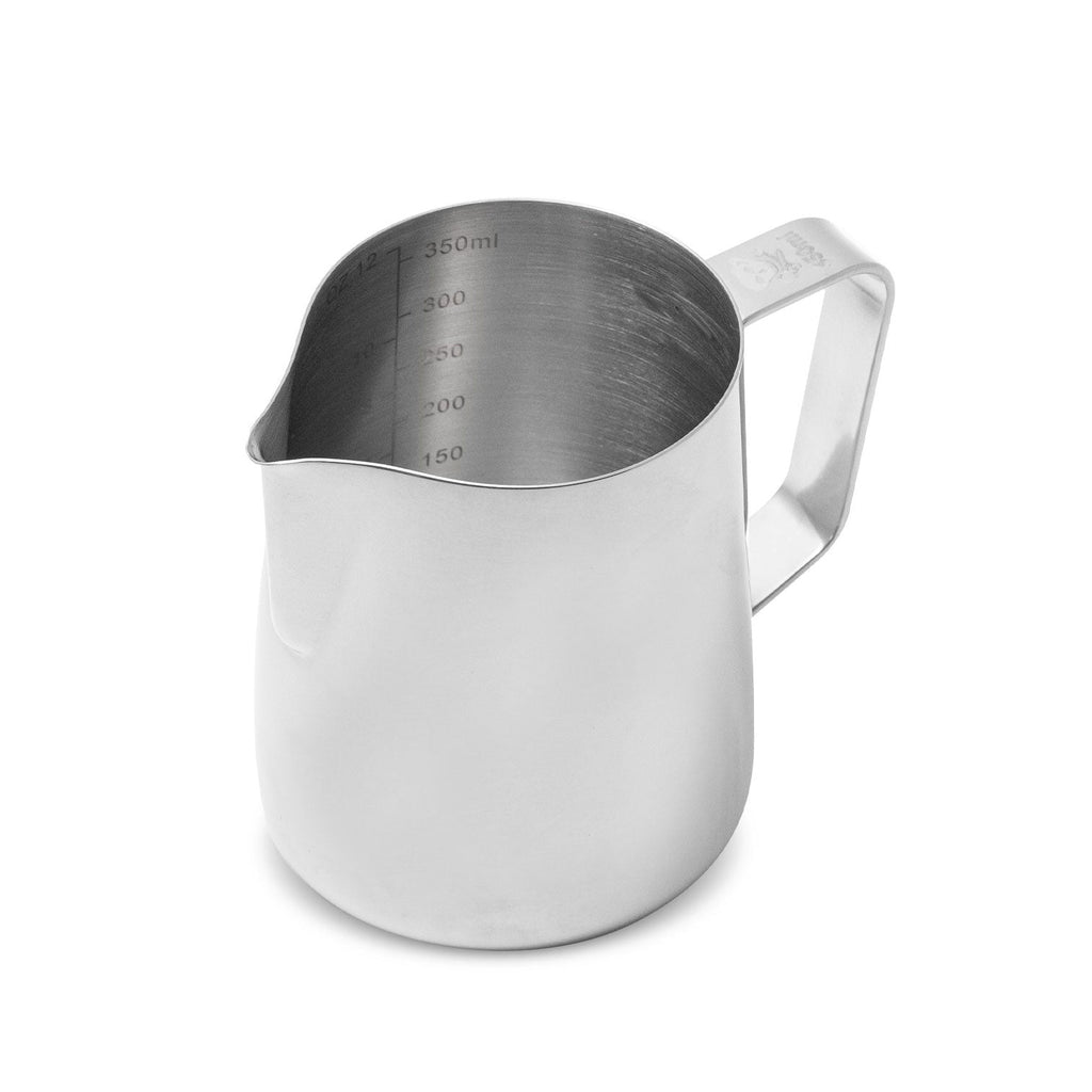 Barista Basics Frothing Pitcher, 12 oz, Silver