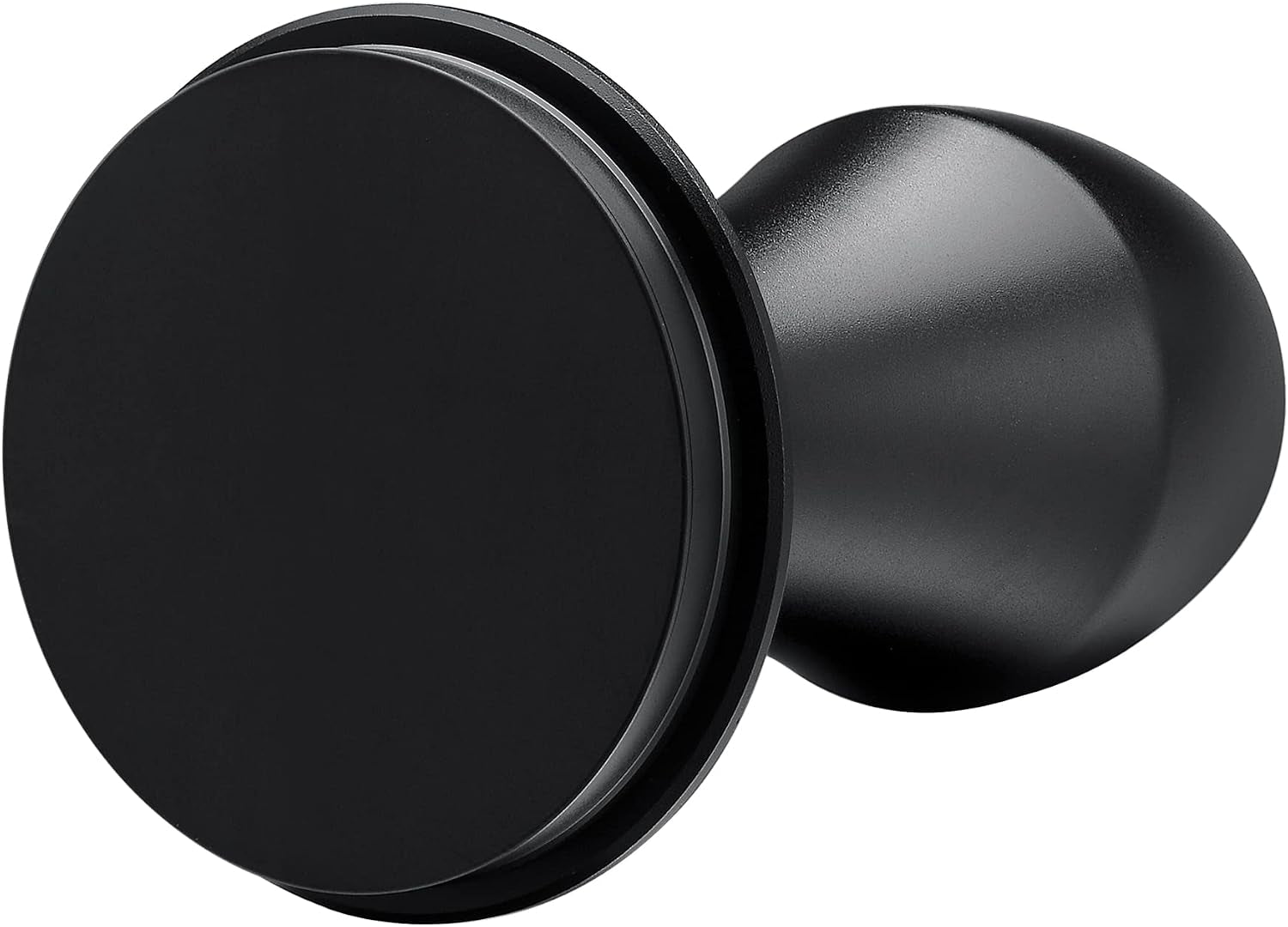58.5Mm Espresso Coffee Tamper V4 - Spring Loaded Tamper with Titanium PVD Coating Flat Base -15Lb / 25Lb / 30Lbs Replacement Springs