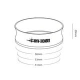 MHW-3BOMBER Espresso Magnetic Dosing Ring, Aluminum Alloy