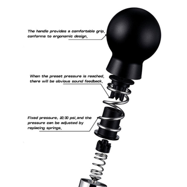 Snowman Constant Force Tamper, 58mm