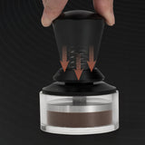 Spring-Loaded Espresso Tamper, 30 lb Constant Force