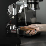 MHW-3BOMBER Walnut Bottomless Portafilter, E61 / La Marzocco