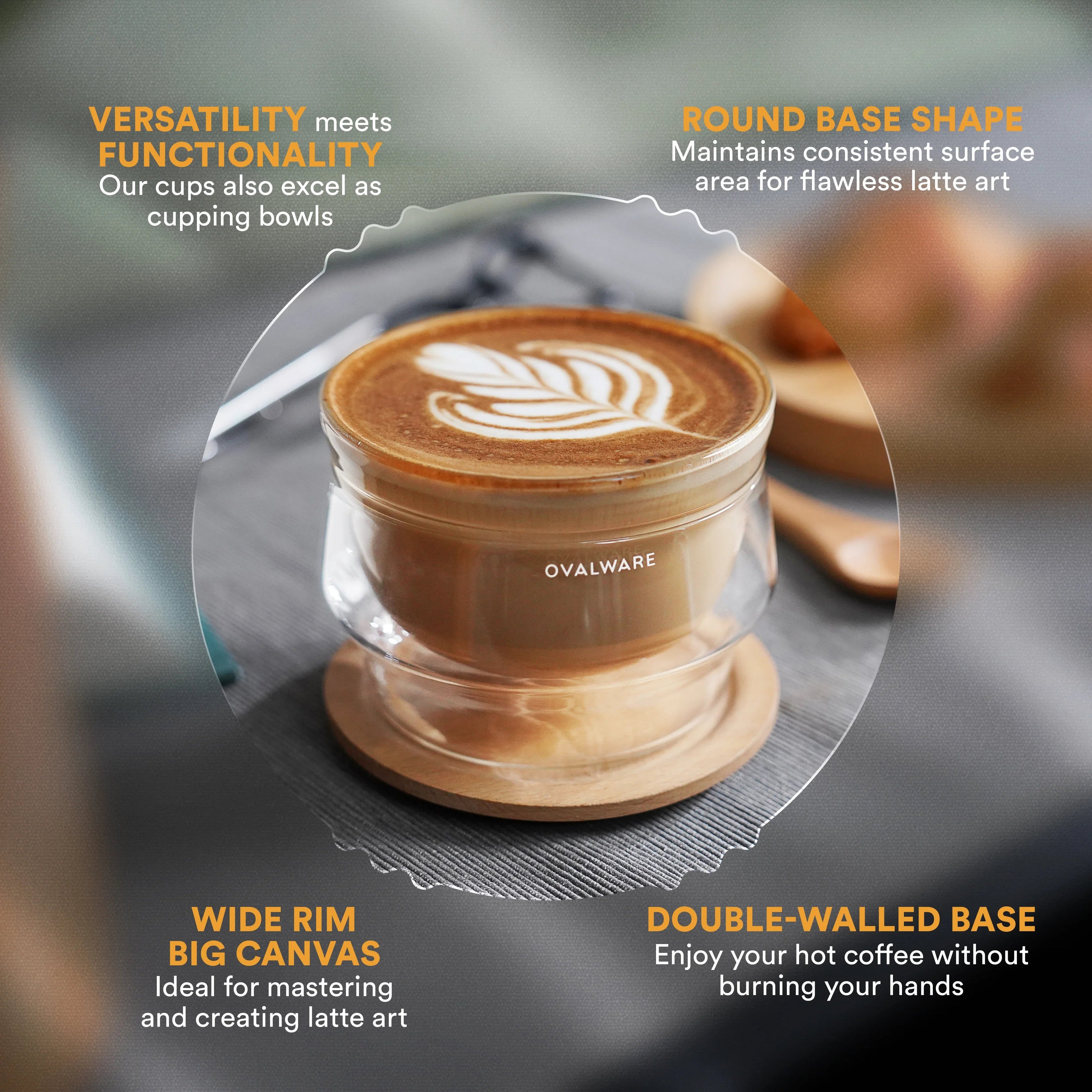 Latte Master Glass Set