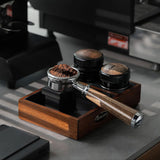 MHW-3BOMBER Walnut Bottomless Portafilter, E61 / La Marzocco
