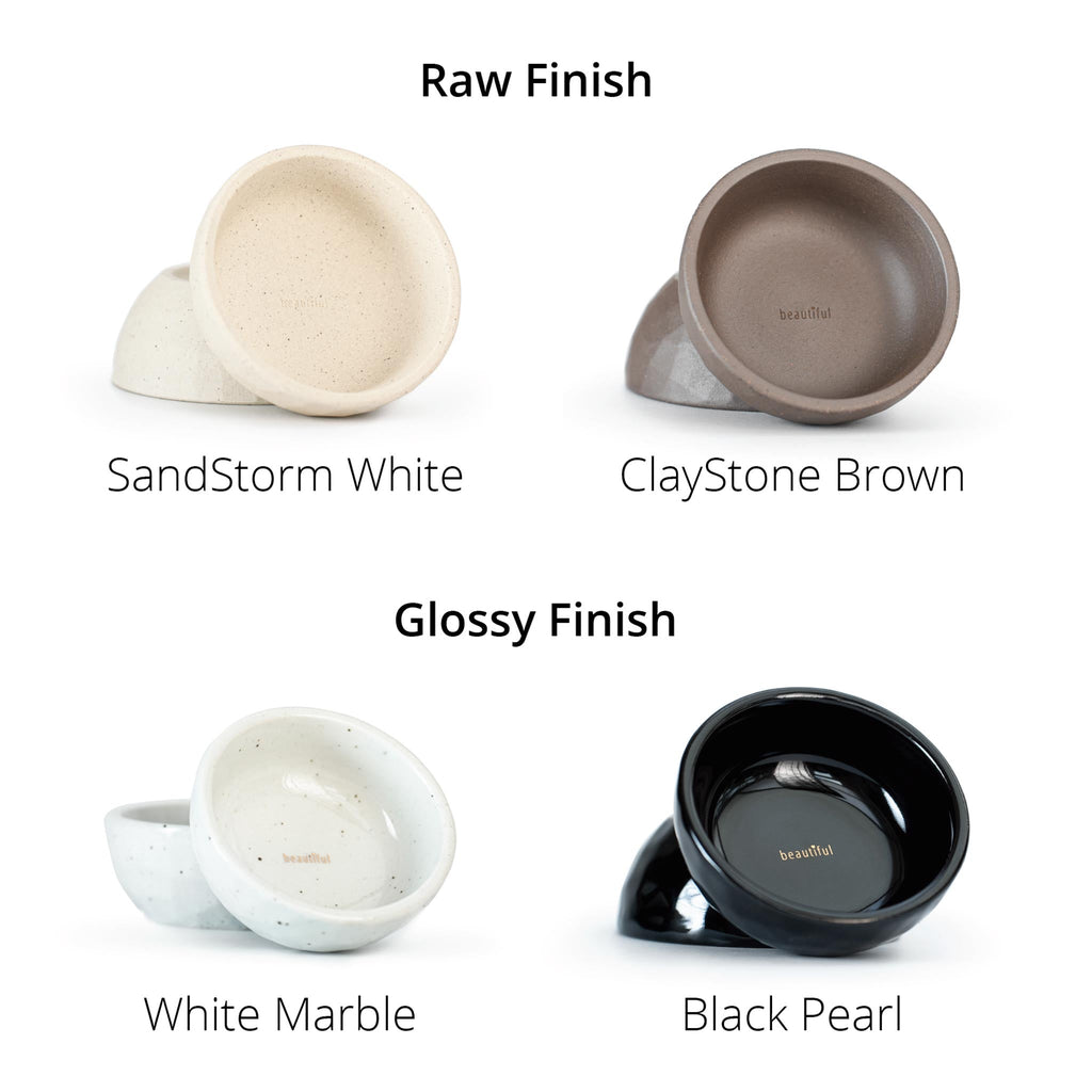 KRUVE Earth espresso cups in all four colorways