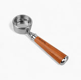 Bottomless Portafilter, Solid Wood Handle