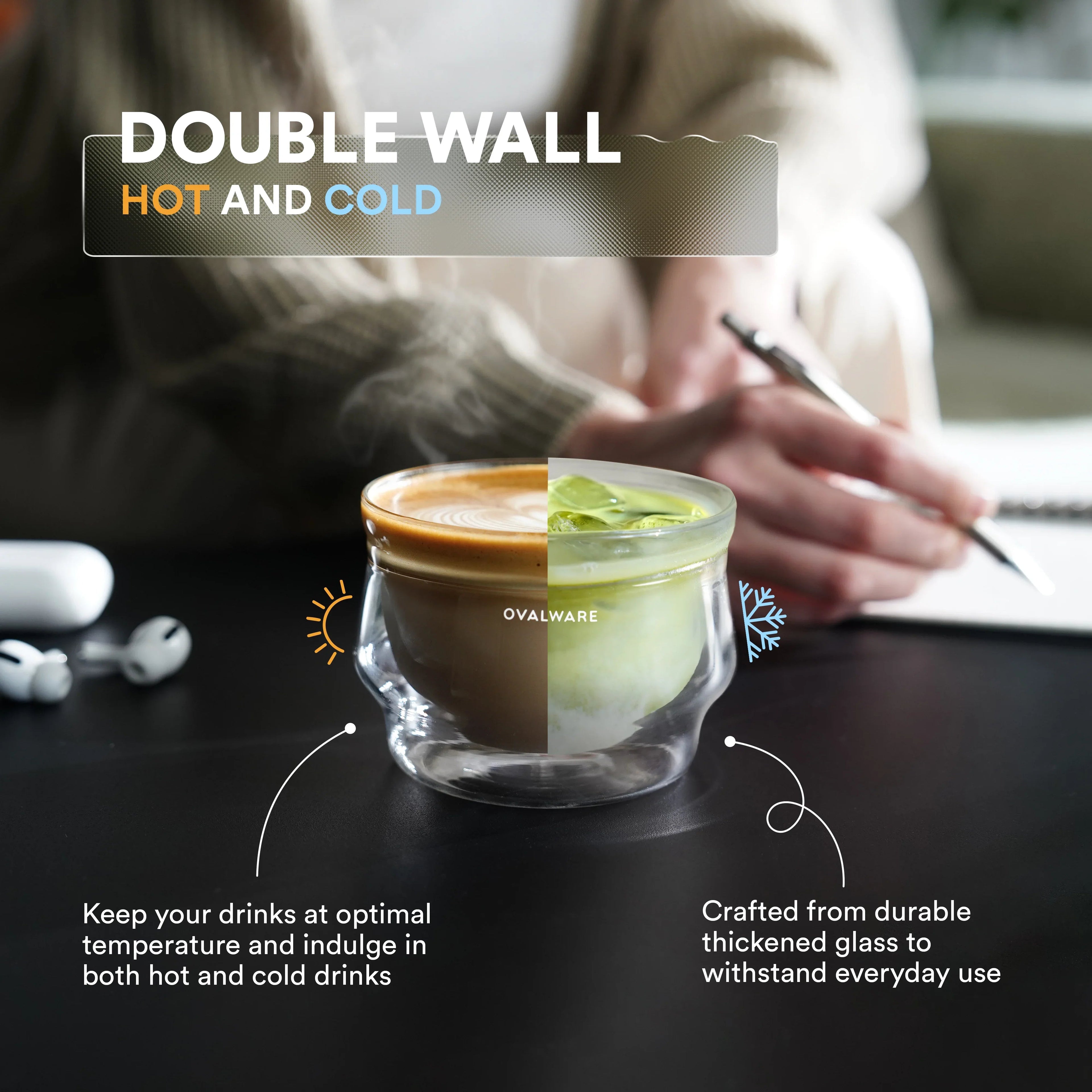 Latte Master Glass Set