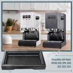 Low Profile Drip Tray for Gaggia Classic Pro Espresso Machine | Extended Stainless Steel Tube, with OPV Spring Modification Kit