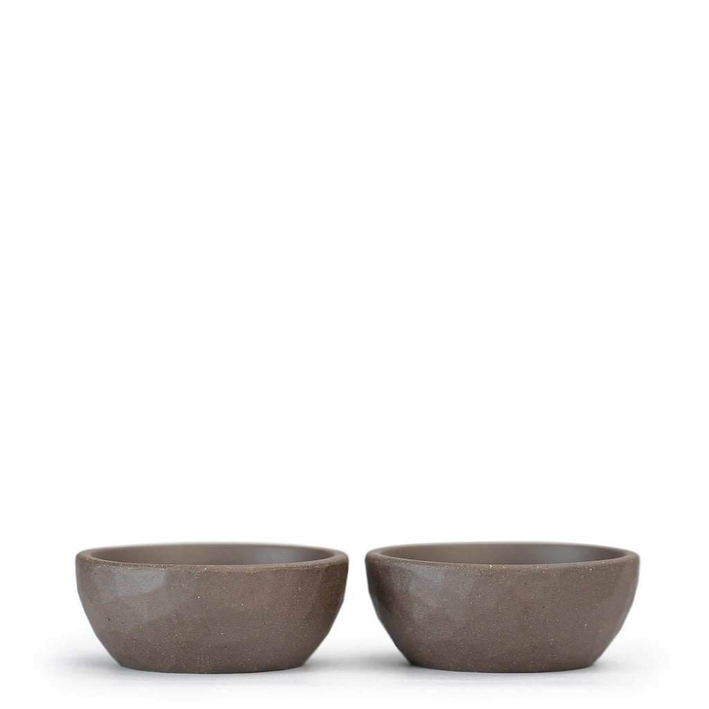 Raw ClayStone Brown Earth espresso cup