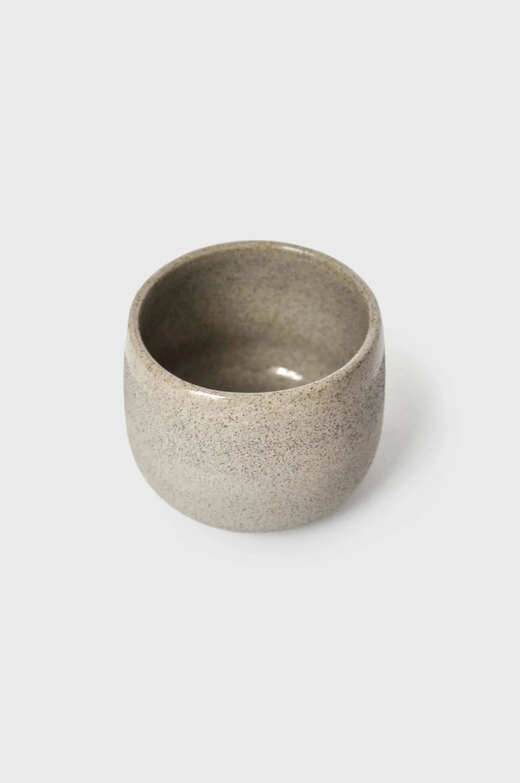 Stoneware Latte Cup, Concrete