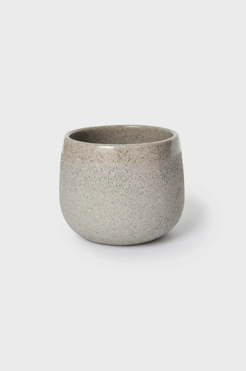 Stoneware Latte Cup, Concrete