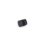 Black ash striped wooden steam knob