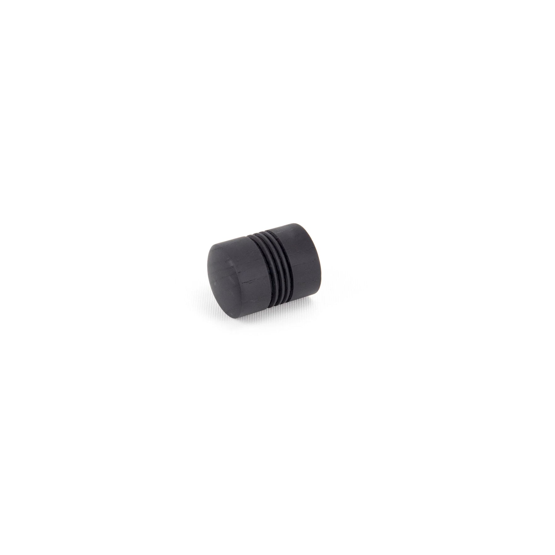 Black ash striped wooden steam knob