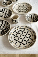 Hand-Painted Stoneware Cup, Hutsul Heritage