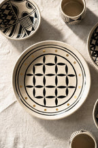 Hand-Painted Stoneware Cup, Hutsul Heritage