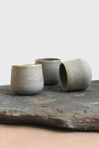 Stoneware Latte Cup, Concrete