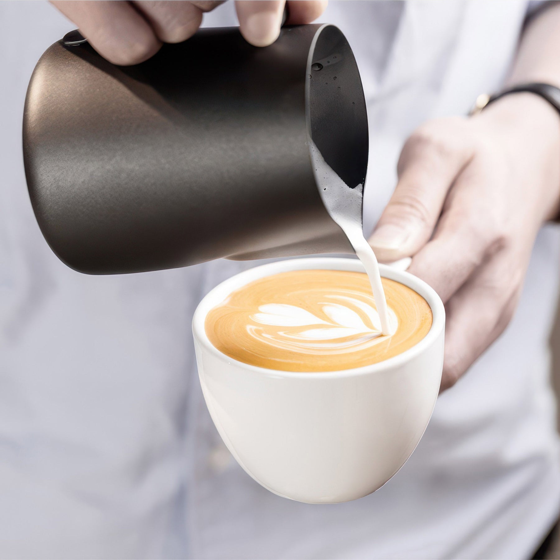 CAFEDEKONA Precision Latte Art Pitcher