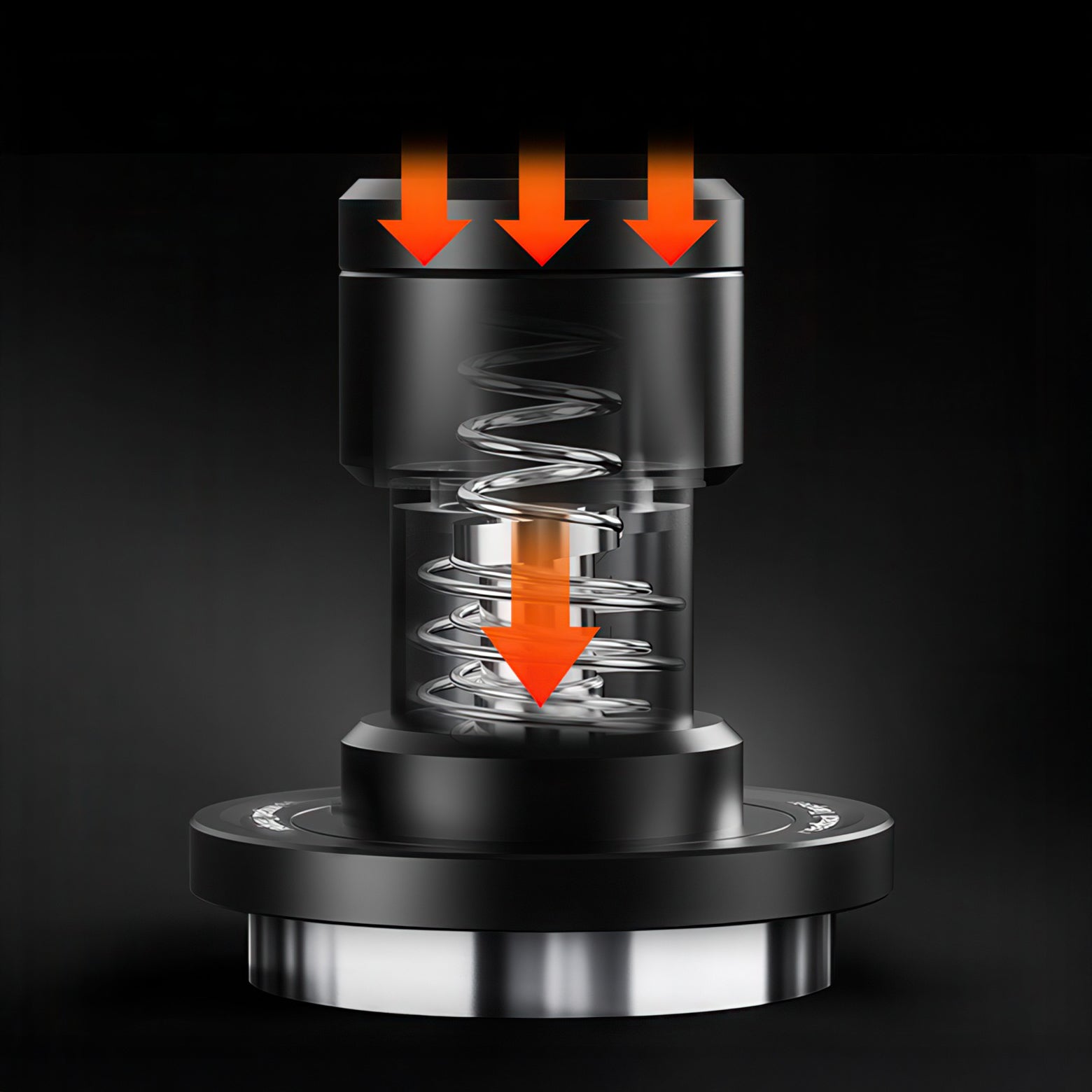 Impact Mini Tamper, Spring Loaded