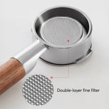 Convertible Bottomless Portafilter with Double Spout
