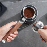 Convertible Bottomless Portafilter with Double Spout