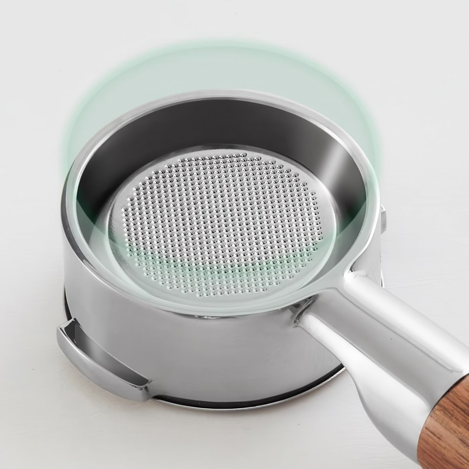 Convertible Bottomless Portafilter with Double Spout