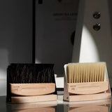 Beech Cleaning Brush and Magnetic Dustpan Set