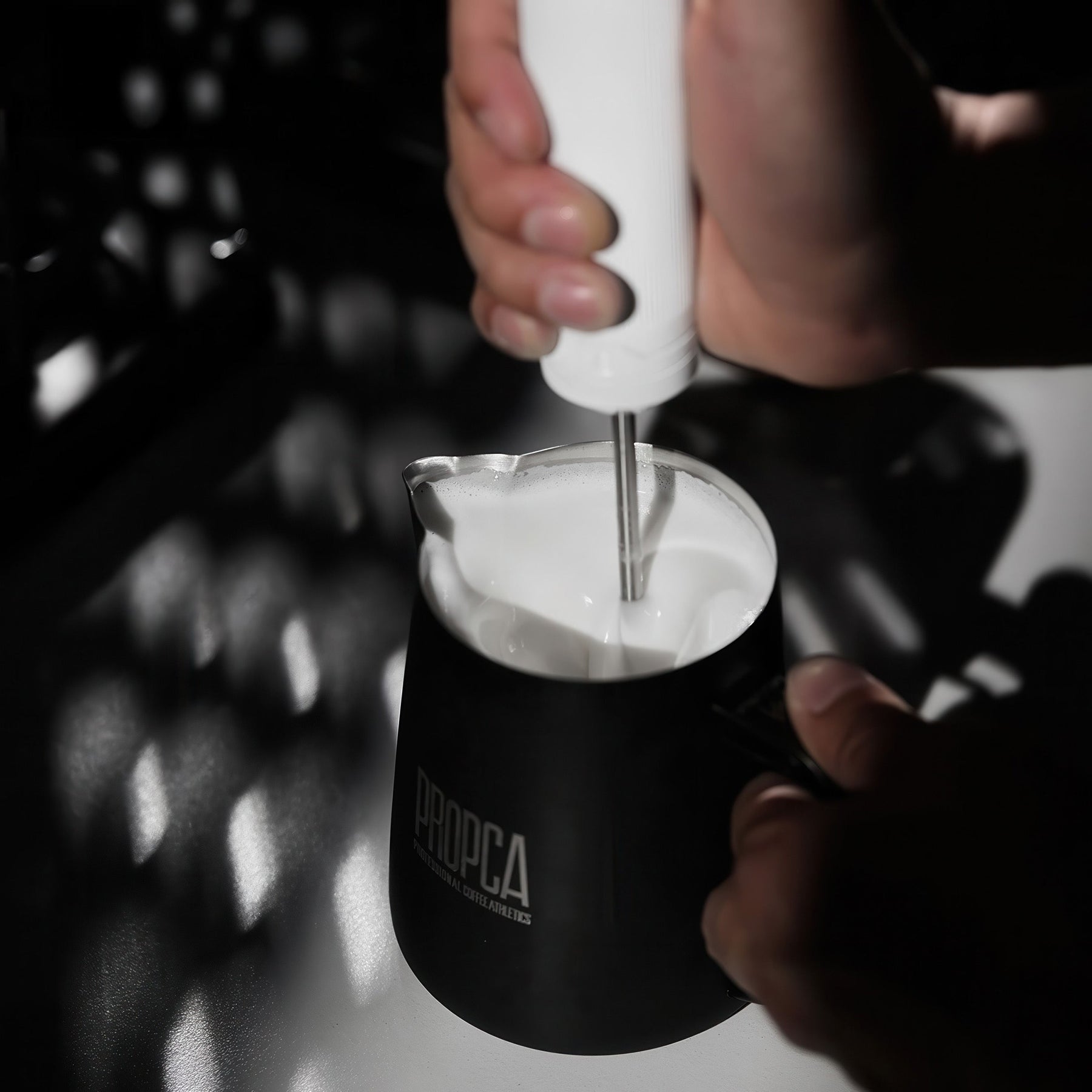 Double Wing Latte Art Pitcher
