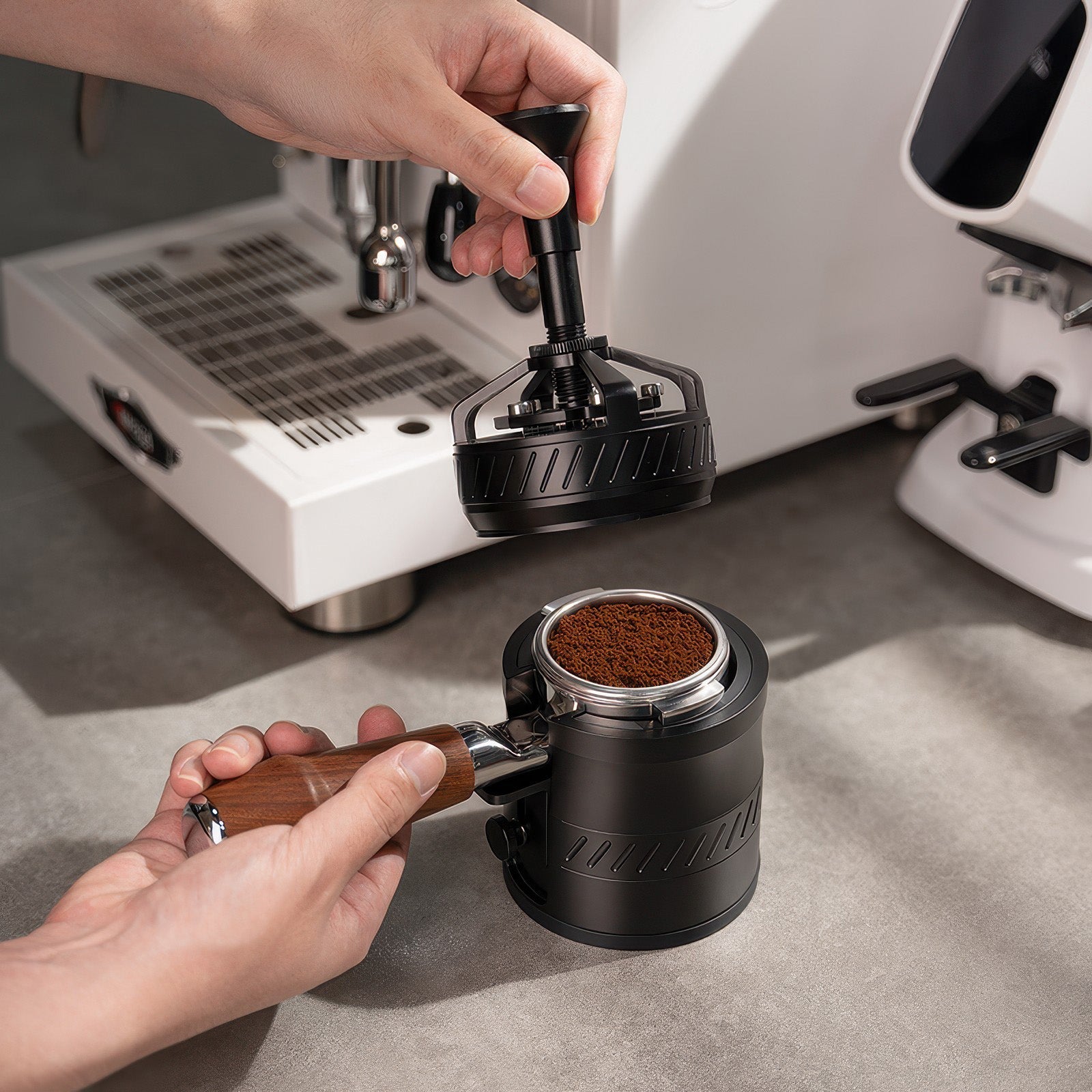 Adjustable Tamping Stand