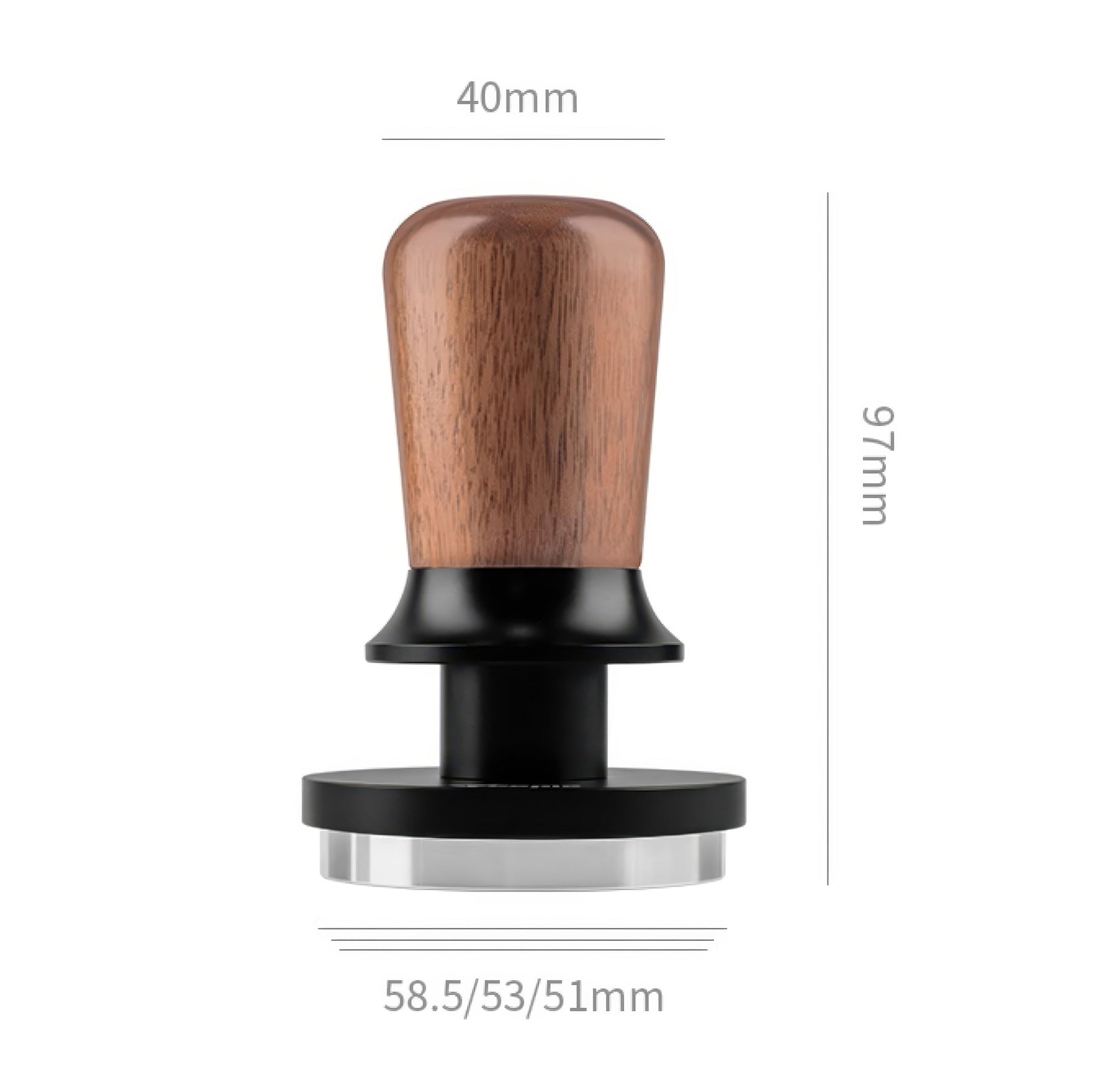 Walnut Constant Force Tamper