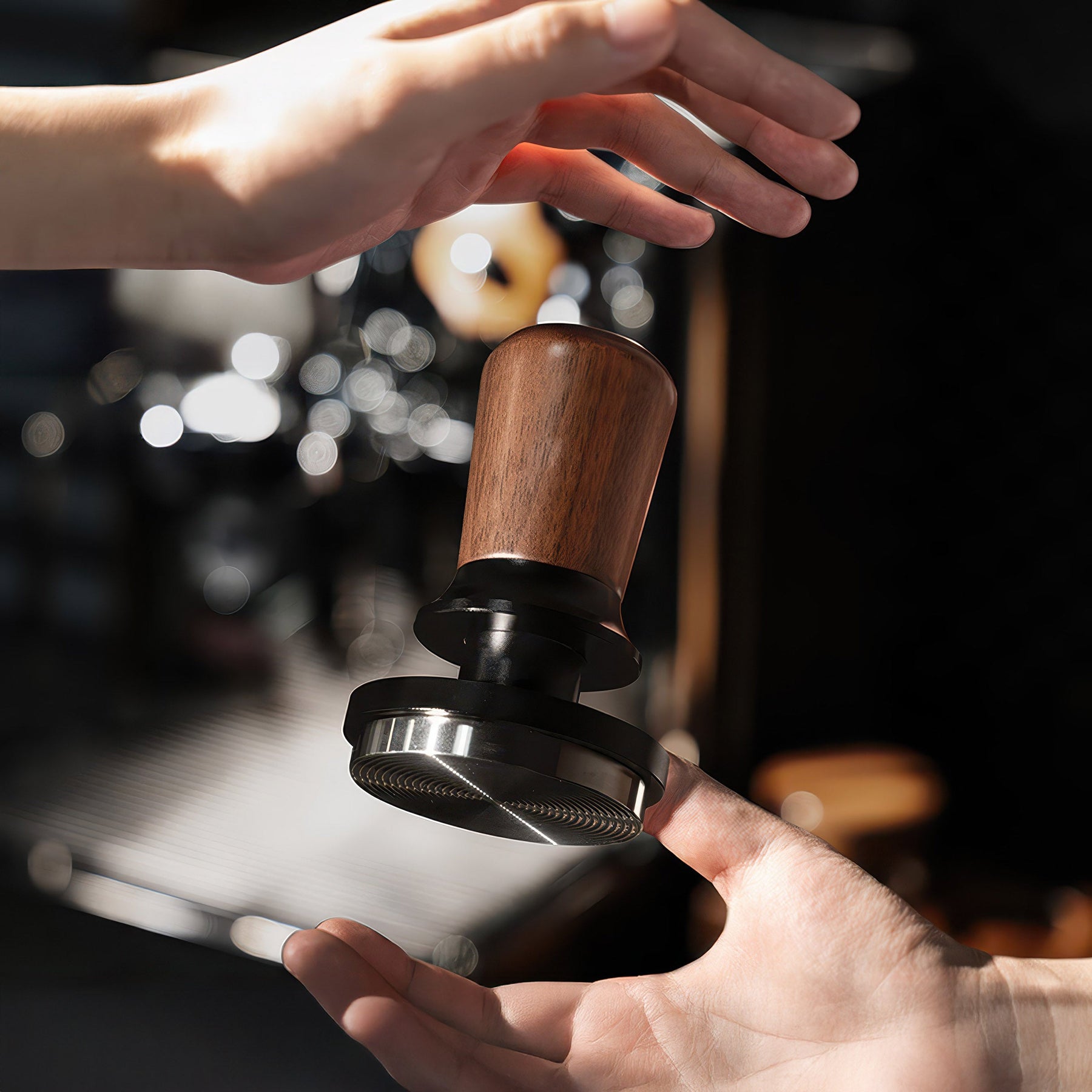 Walnut Constant Force Tamper