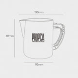 Double Wing Latte Art Pitcher