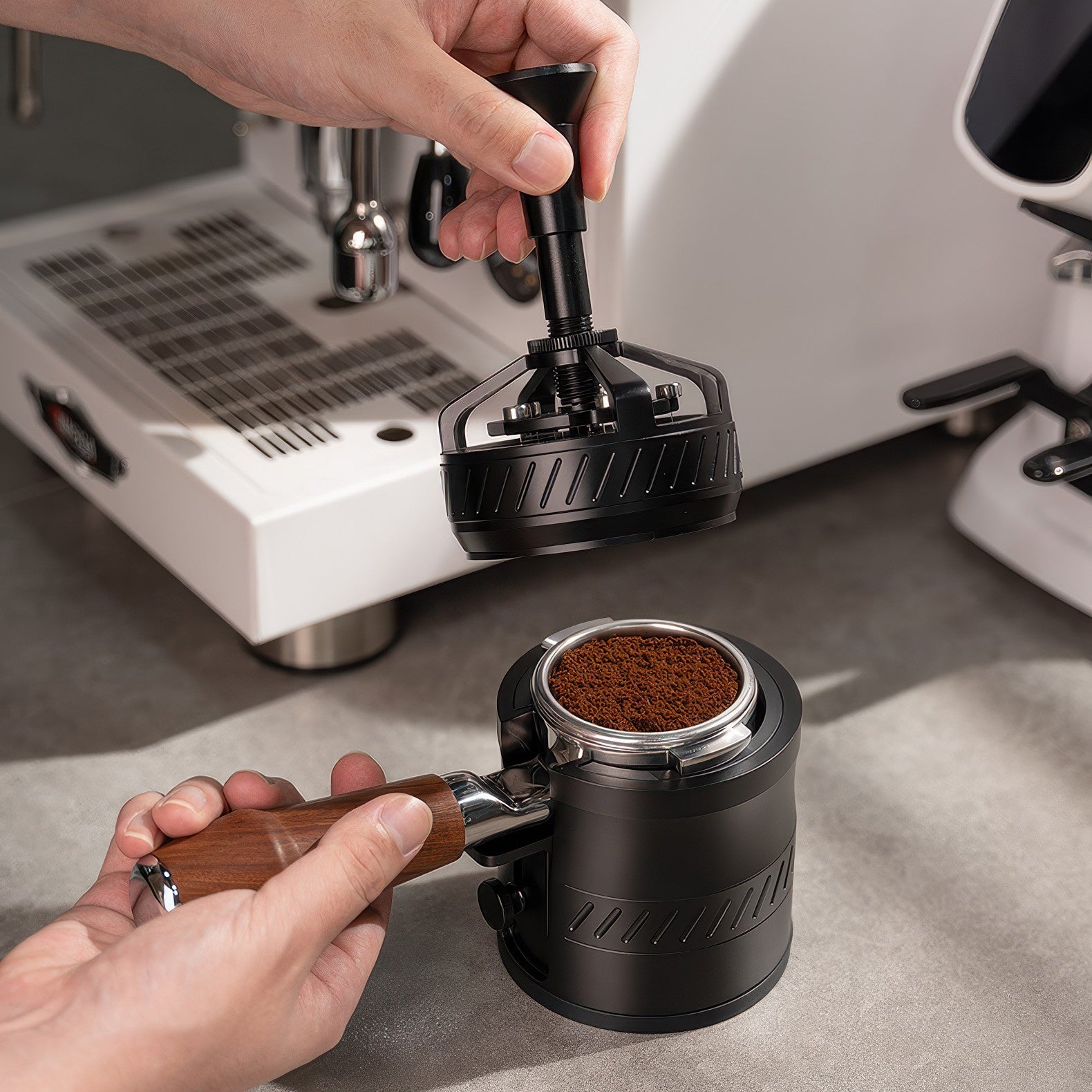 Adjustable Tamping Stand