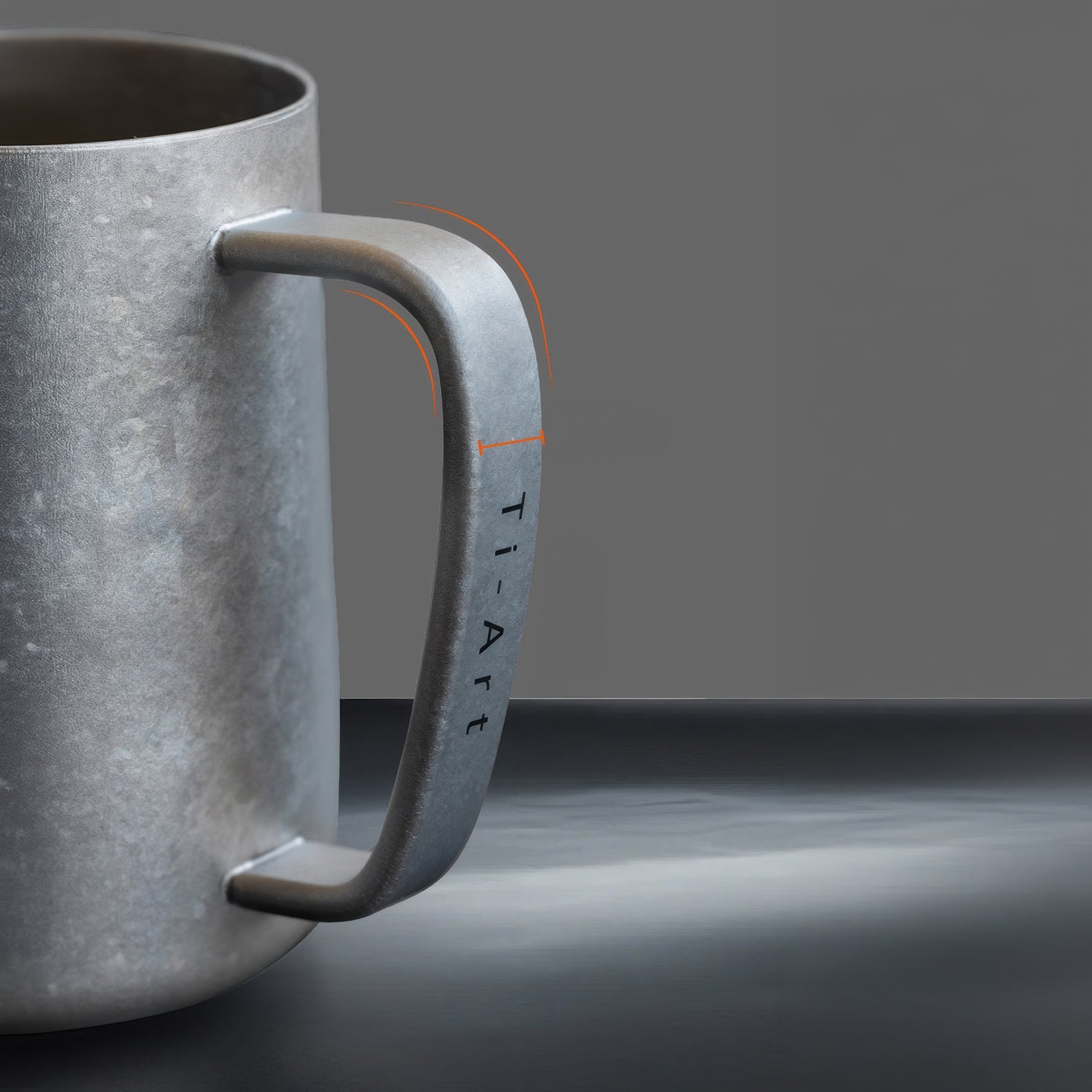 Aurora Titanium Latte Pitcher