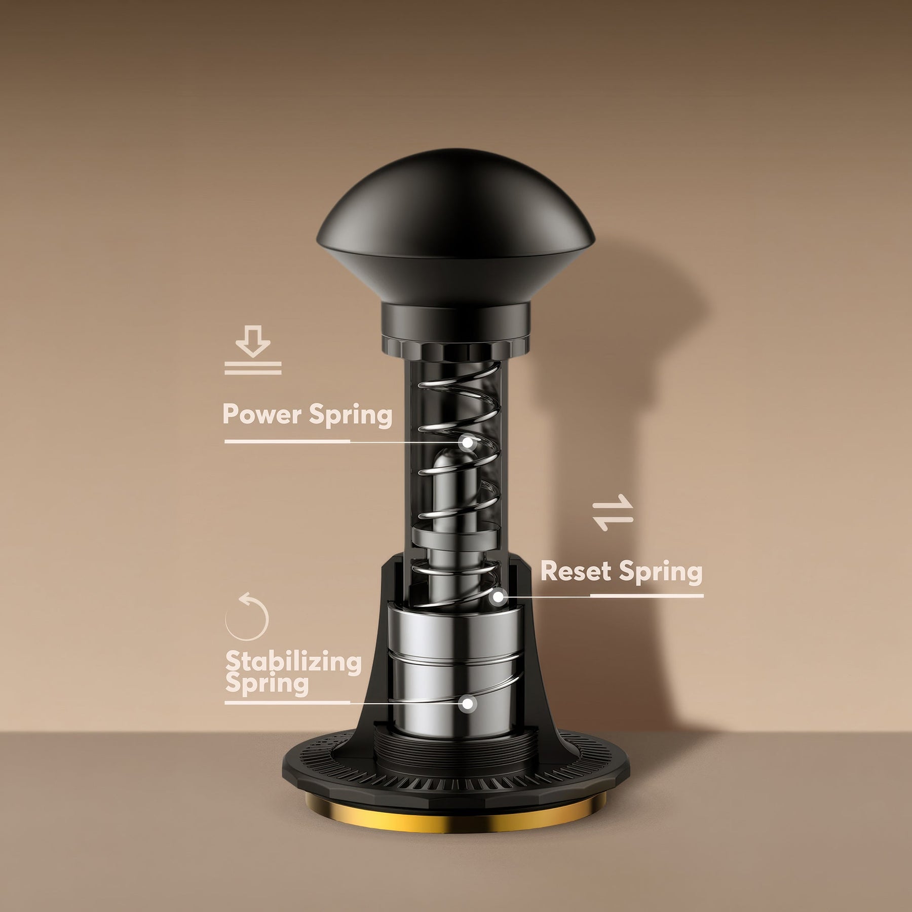 Titanium Constant Force Tamper