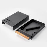 Drawer Knock Box with Wood Handle