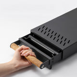 Drawer Knock Box with Wood Handle