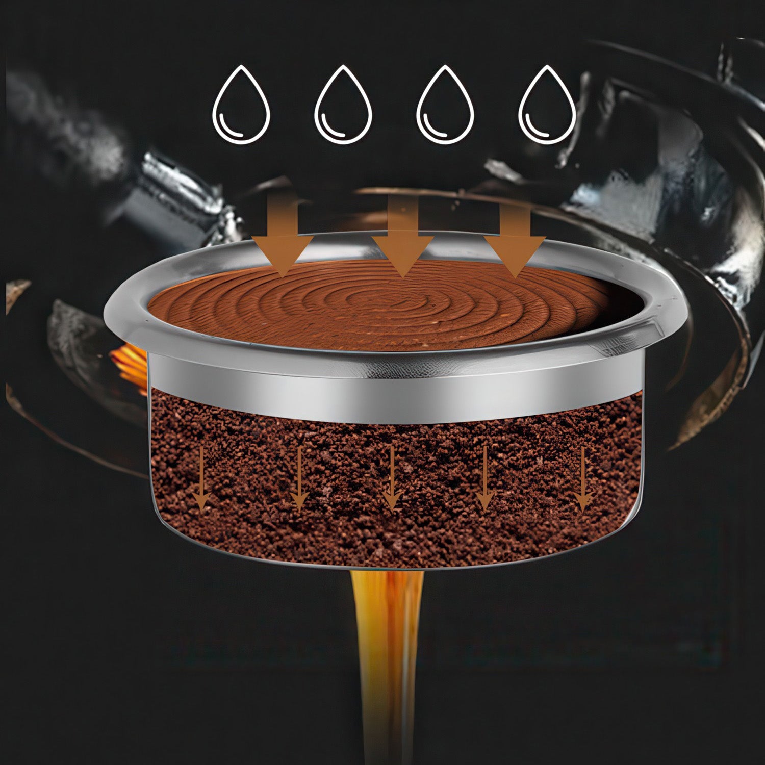 Precision High-Extraction Filter Basket