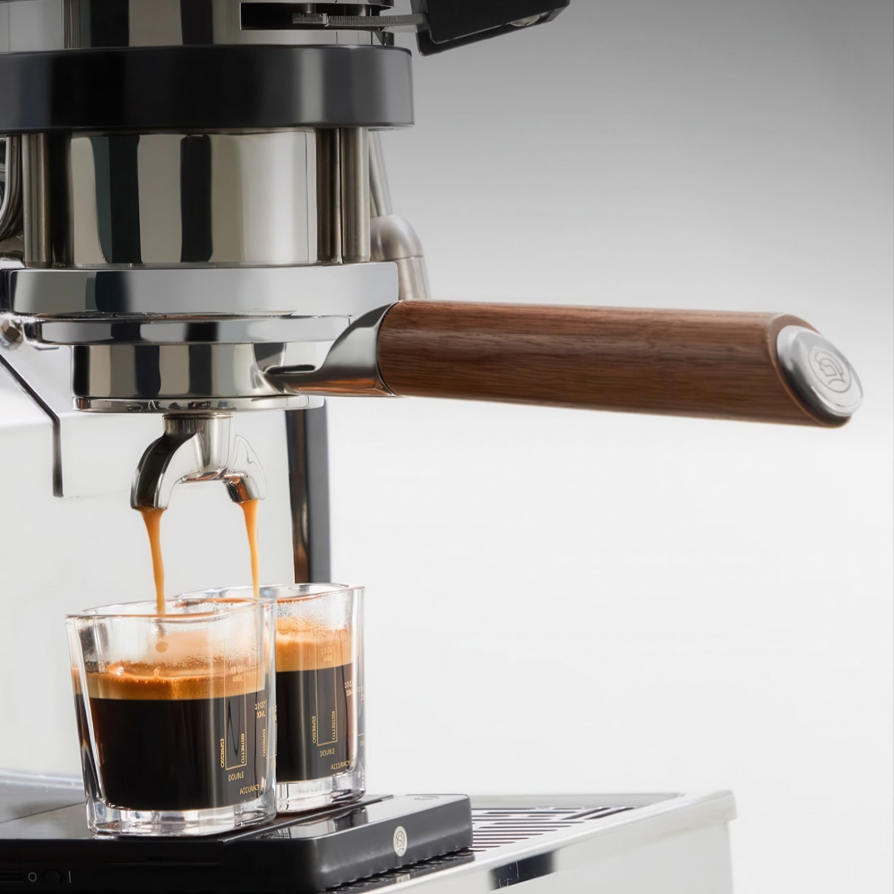 Convertible Bottomless Portafilter with Double Spout