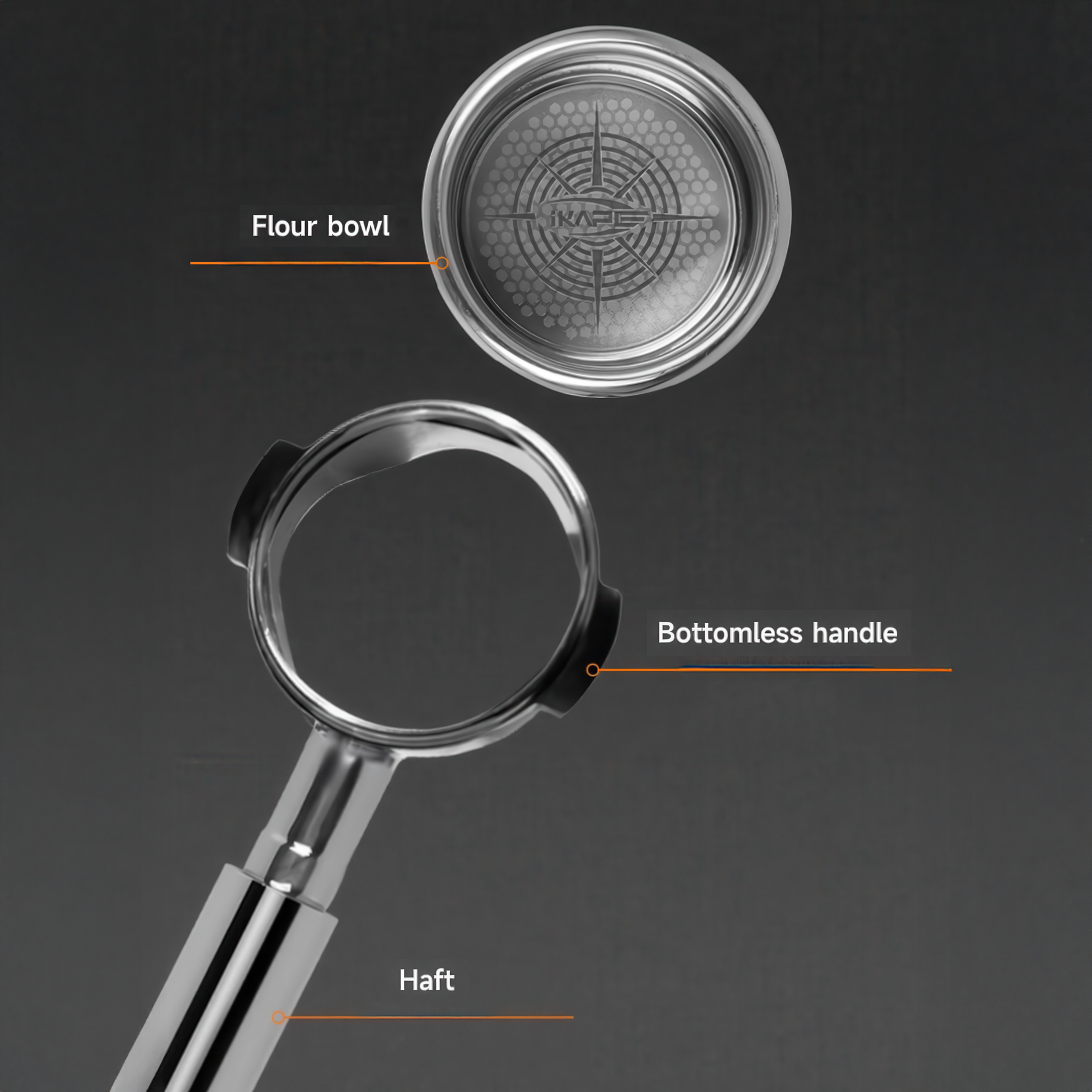 Openwork Bottomless Portafilter
