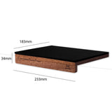 Walnut Tamper Mat with Silicone Surface