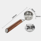 Convertible Bottomless Portafilter with Double Spout