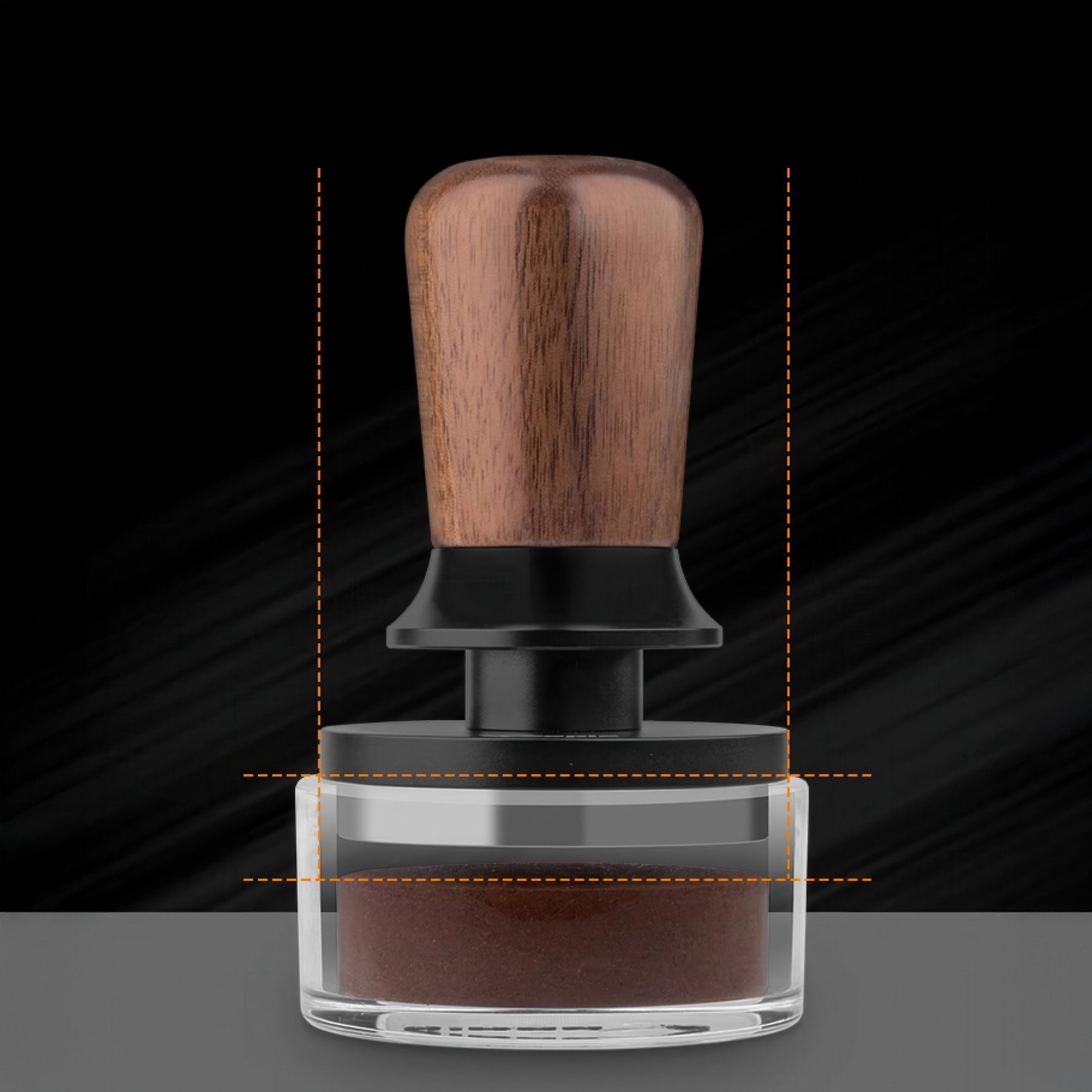 Walnut Constant Force Tamper
