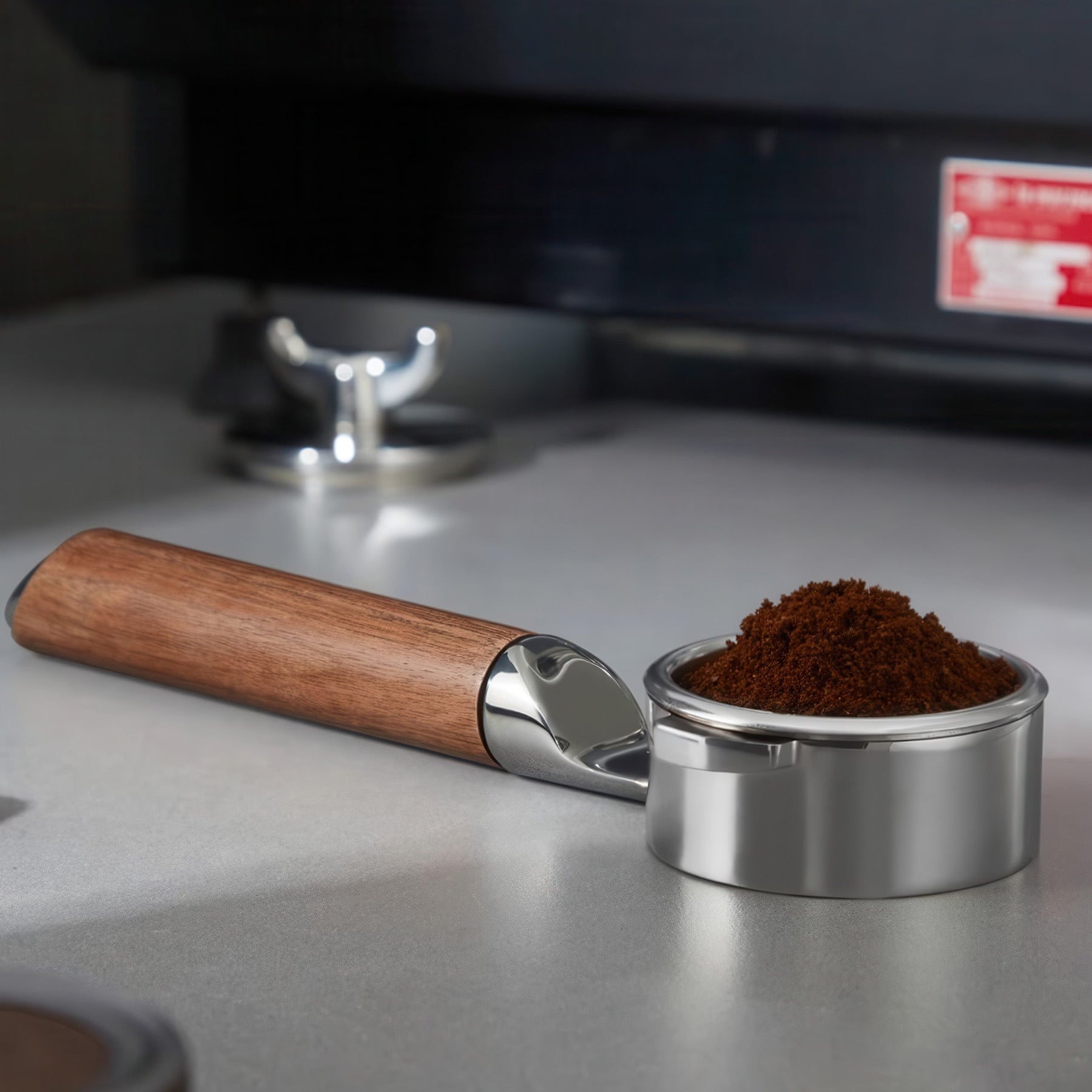 Convertible Bottomless Portafilter with Double Spout