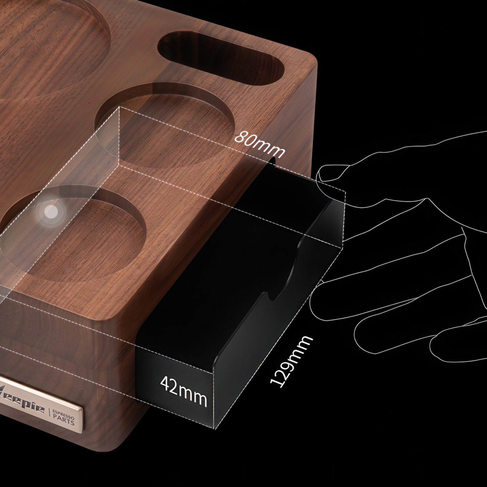 Walnut Tamping Station, Expandable