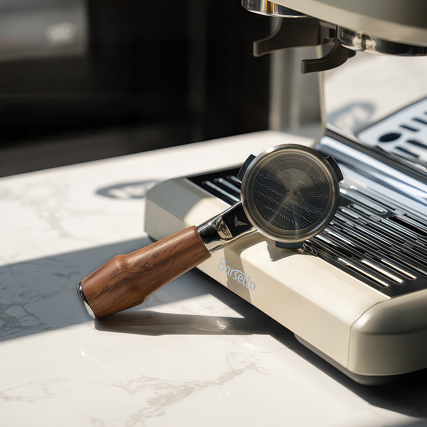 Naked Portafilter, Rosewood Handle 58mm