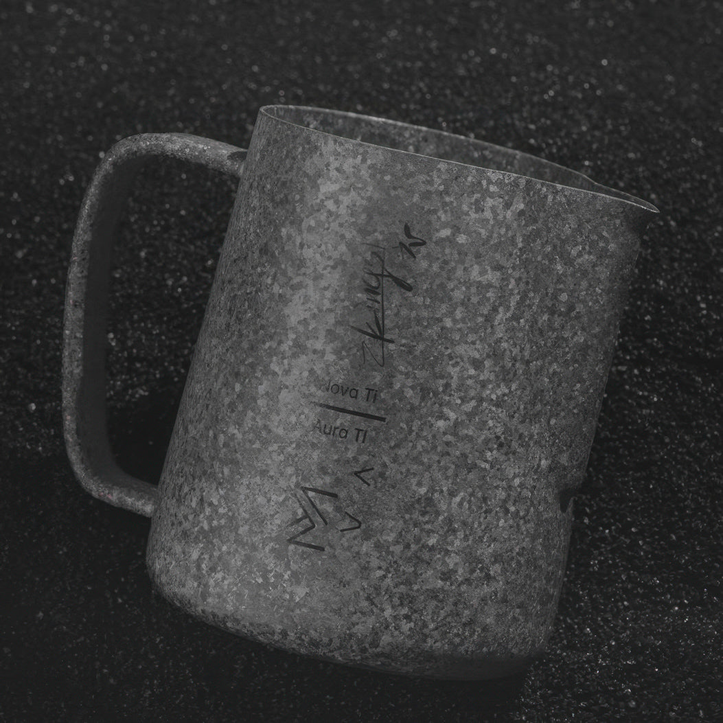 Aurora Titanium Latte Pitcher