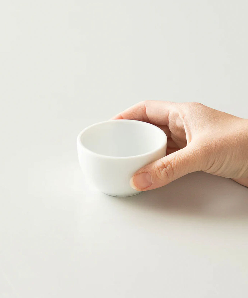 Origami Sensory Espresso Cup, Alpine White