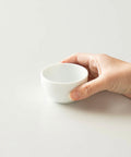 Origami Sensory Espresso Cup, Alpine White
