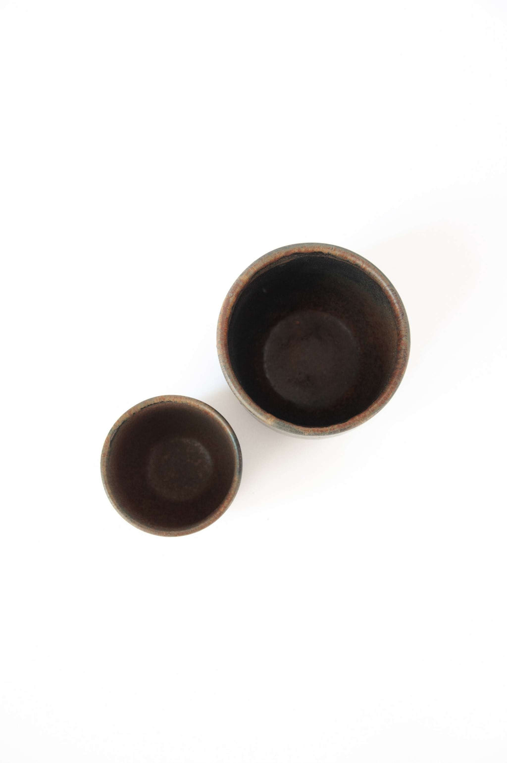 Stoneware Espresso Cup, Rust